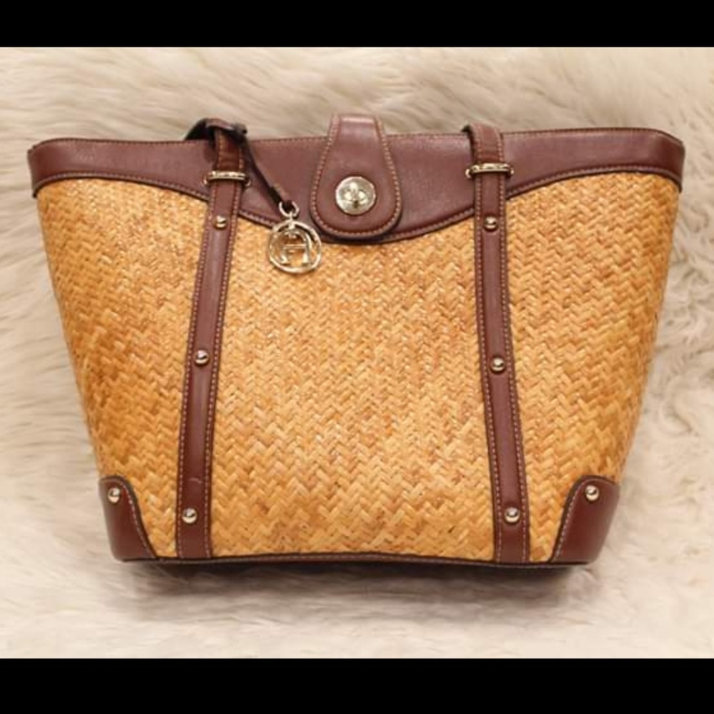 Etienne Aigner Woven Purse